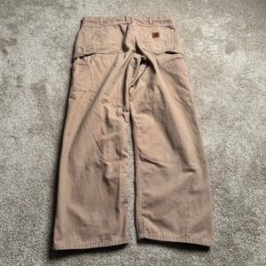 TAN CARHARTT "LOOSE ORIGINAL FIT" WELT POCKET CARGO PANTS